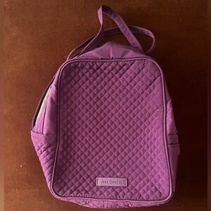 Vera Bradley Plum Quilted Lunch Bag in Purple